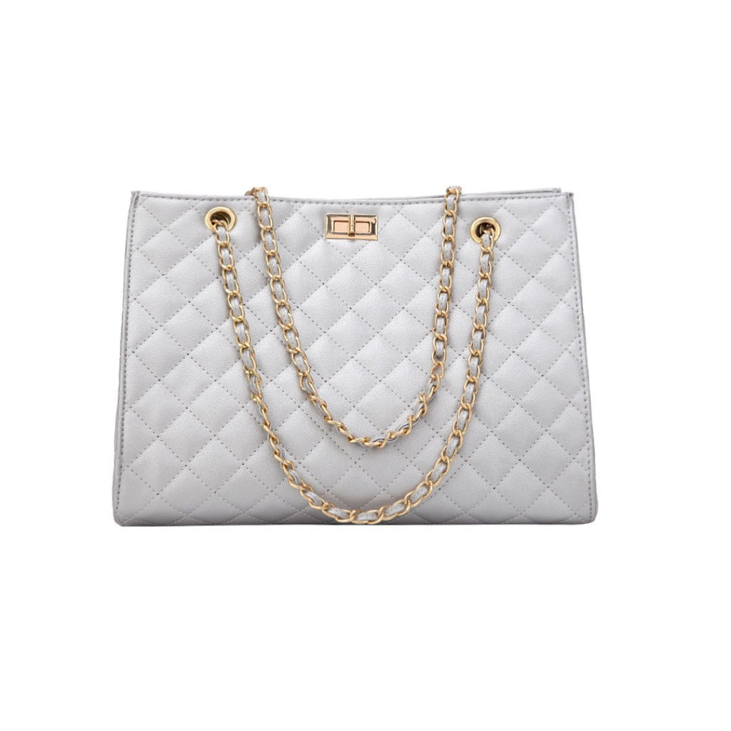 Quilted Shoulder Bag-7